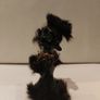 Norleans Vintage Ceramic Poodle with Fur Japan Vintage Image 2