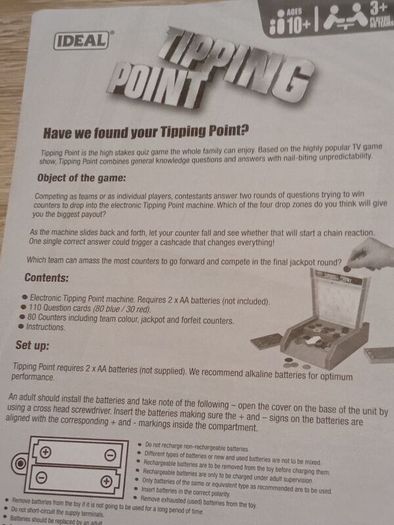 Tipping point