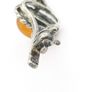 Vintage Carnelian Silver Bar Brooch Image 5