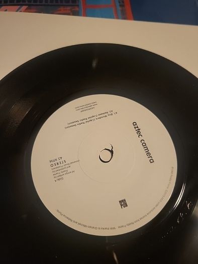 Aztec Camers highland hard rain limited edition 2013 vinyl with 7 inch single