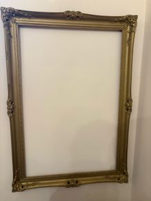 Frame, Gold coloured