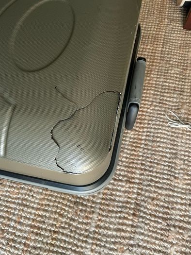 Suitcase- damaged