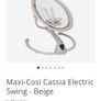 Maxi-Cosi Cassia Electric Swing - Brand new, unopened - still in box from baby shop Image 5