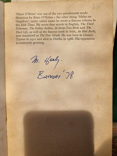 Flann O'Brien four book bundle (Dalkey archive, the best of myles na gopaleen, at swim two birds, the hard life)