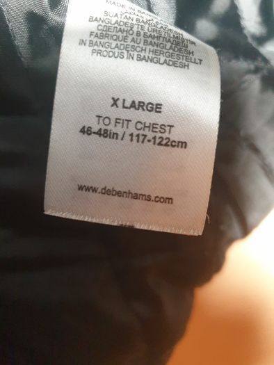 mens stanley adams Charcoal 4 pocket winter coat Size XL chest 46-48 inch
