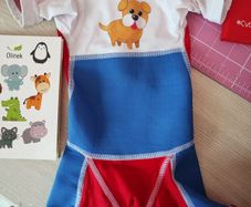 Olinek lycra suit for physio