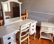 Dressing Table with matching bedside locker and chair