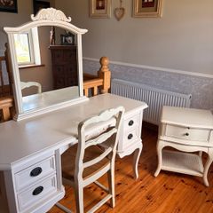 Dressing Table with matching bedside locker and chair