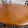 Mid Century Modern Teak Extendable Dining Table and Chairs by McIntosh Image 8