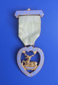 Royal Masonic Institution for Boys 1974 (RMIB Senior Boys School) - a Steward's medal (1974)