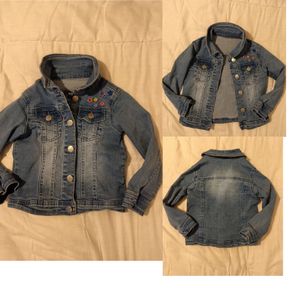 Girls Blue Denim Jacket