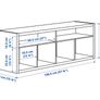 TV Stand ,Black-Brown ,Almost New Image 6