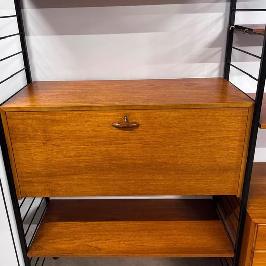 1960s Mid-century Modern Ladderax Shelving System