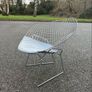 Vintage Knoll Harry Bertoia style Diamond Wire Chair. Image 4