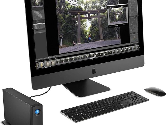 LaCie d2 Professional 16TB - USB-C Desktop External Hard Drive, for Mac and Windows - Professional desktop HDD for creative workflows