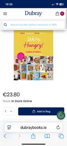 We're Hungry Ciara Attwell cookery book