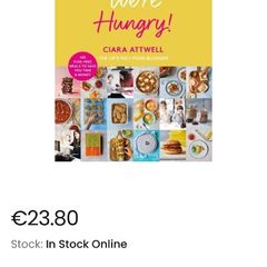 We're Hungry Ciara Attwell cookery book