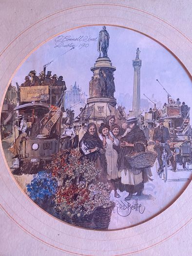 Picture. O' Connell Street. Dublin