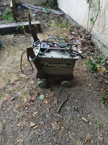 vintage triangle welder
