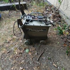 vintage triangle welder