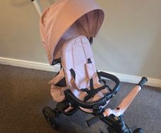 Kinderkraft Easytwist Tricycle in pink