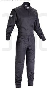 Omp Mechanic/Racing Overalls Black Size 52 XL