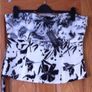 New Kate Cooper black and white Corset top with tags 14-16 Image 8