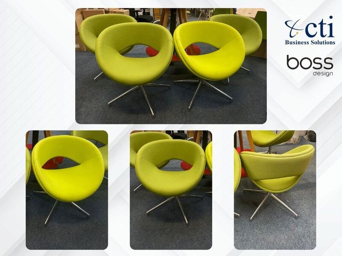 4 x "Boss Design" Reception Tub Chairs - Grade A