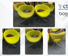 4 x "Boss Design" Reception Tub Chairs - Grade A
