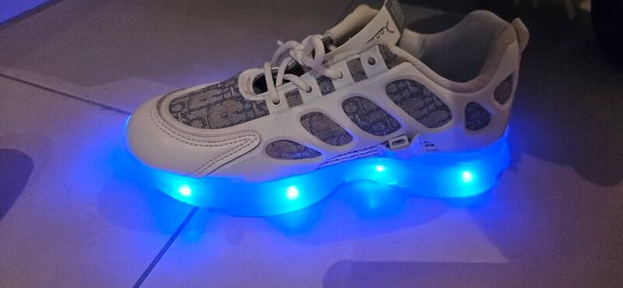 Kids Shoes with rechargeable Led lights multiple colours