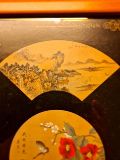 Framed Japanese  Art.