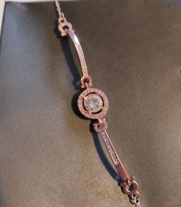 Brand New Rose gold diamante bracelet