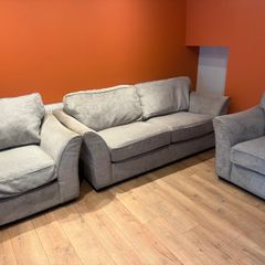 Sofa and two armchairs