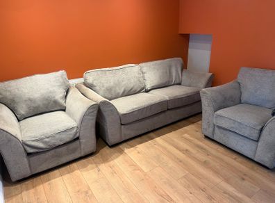 Sofa and two armchairs