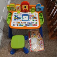 v tech touch and learn Activity desk