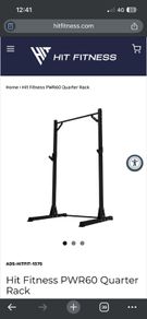Hit Fitness Pwr 60 Quarter Rack
