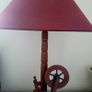 Vintage spinning wool lamp Image 3