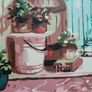 Framed painting for sale. Hand-painted. Image 2