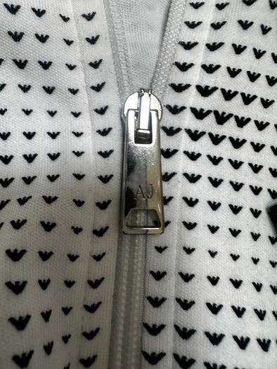 Armani all over print hoodie BNWT