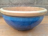Large ceramic glazed flower pot 47x20cm perfect condition