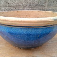 Large ceramic glazed flower pot 47x20cm perfect condition