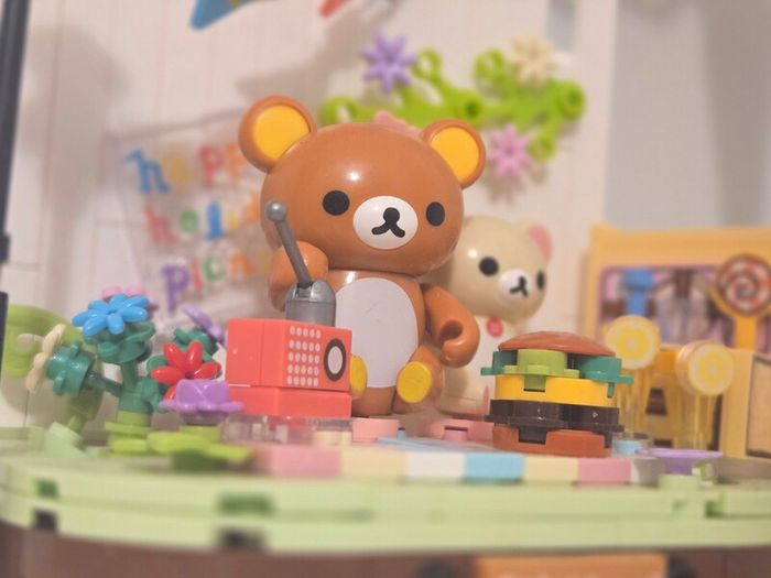 Cute garden party rilakkuma set