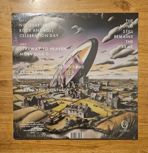 Led Zeppelin "N.Y.C. 1973" 2x Sealed Vinyl Album