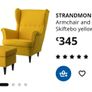 IKEA Standmon armchair & footstool Image 8