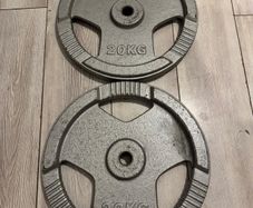 2 x 20KG Weight Plates - Standard Size