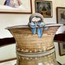 Stunning Discontinued Stoneware Jackson Kilkenny Fruit Serving Bowl Image 7