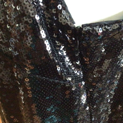 BNWTS H&M Ladies Festive Black Sparkly Sequin Evening wear party Dress  Size XL  Includes postage