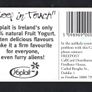 1997 Ireland 10 unit Yoplait Zig and Zag (Gemplus GEM1) Call Card Used. Telecom Eireann card number 1136. Image 4