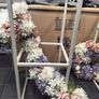 wedding stands and flowers Image 3