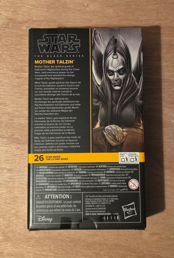 Star Wars Mother Talzin 6" Scale Black Series New & Unopened